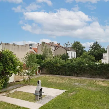 Appartement Leon Gambetta F2 Terrasse Jardin à Drancy Extérieur photo