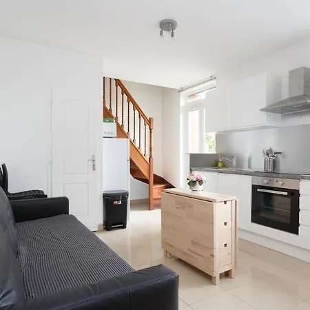 Appartement Leon Gambetta F2 Terrasse Jardin à Drancy Extérieur photo