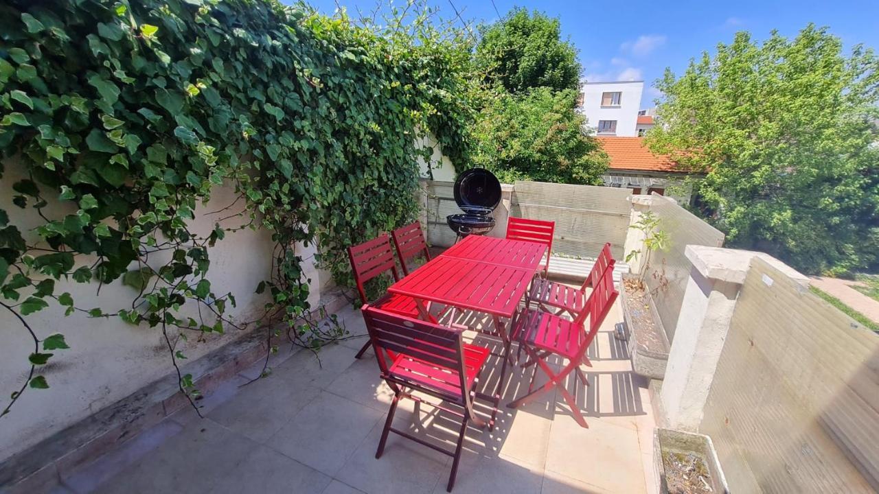 Leon Gambetta F2 Terrasse Jardin Drancy